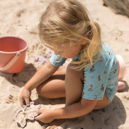 SET DE JUGUETES DE PLAYA O PARQUE ·OLD ROSE· - Happy Moments Baby