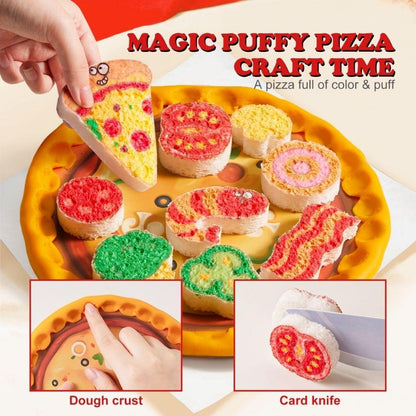 SET DE PINTURA DE ESPUMA JARMELO ·PIZZA· - Happy Moments Baby