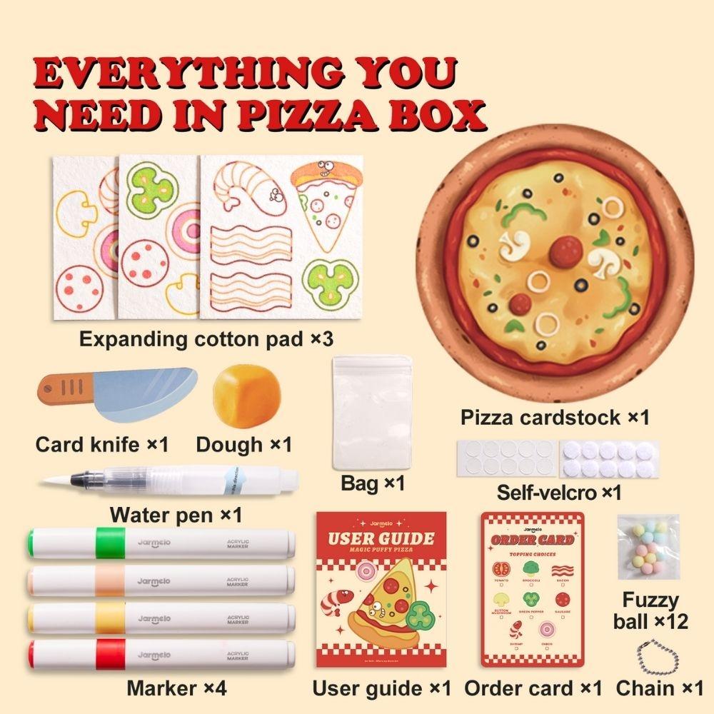 SET DE PINTURA DE ESPUMA JARMELO ·PIZZA· - Happy Moments Baby