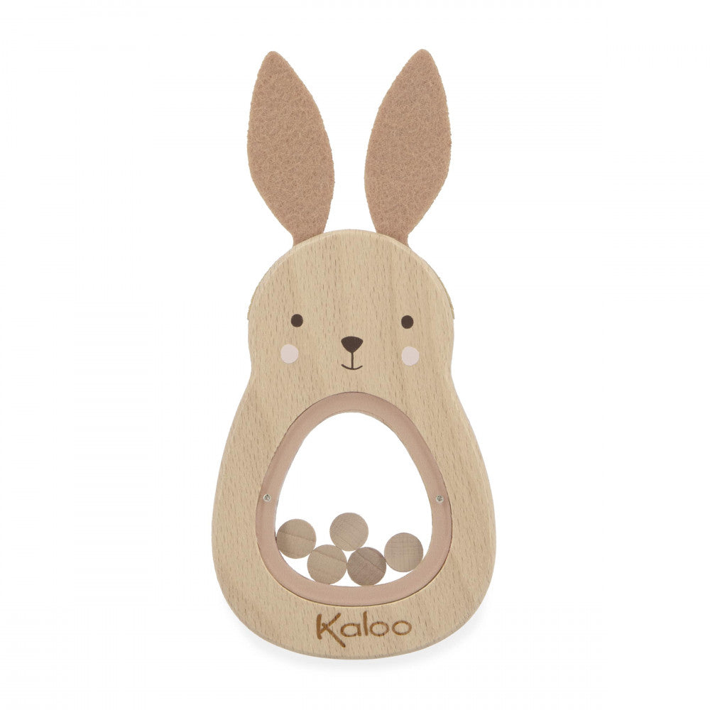 Sonajero de madera Conejo Little Songs de Kaloo