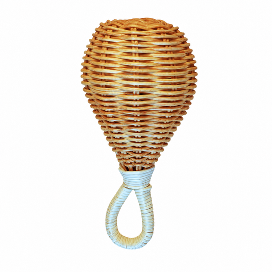 Sonajero grande de junco Diverkion de 18 cm con asa de lazo
