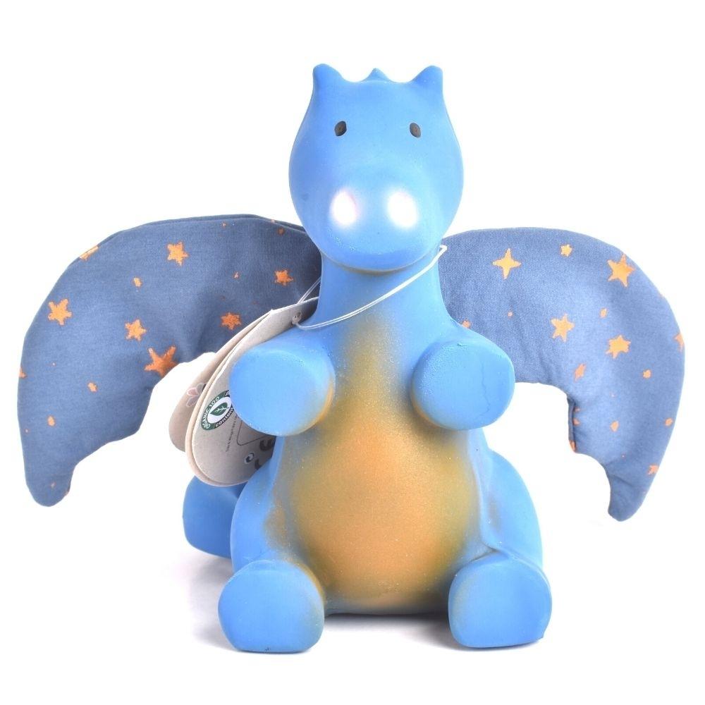 SONAJERO MORDEDOR 100% CAUCHO NATURAL TIKIRI ·DRAGÓN MIDNIGHT· - Happy Moments Baby