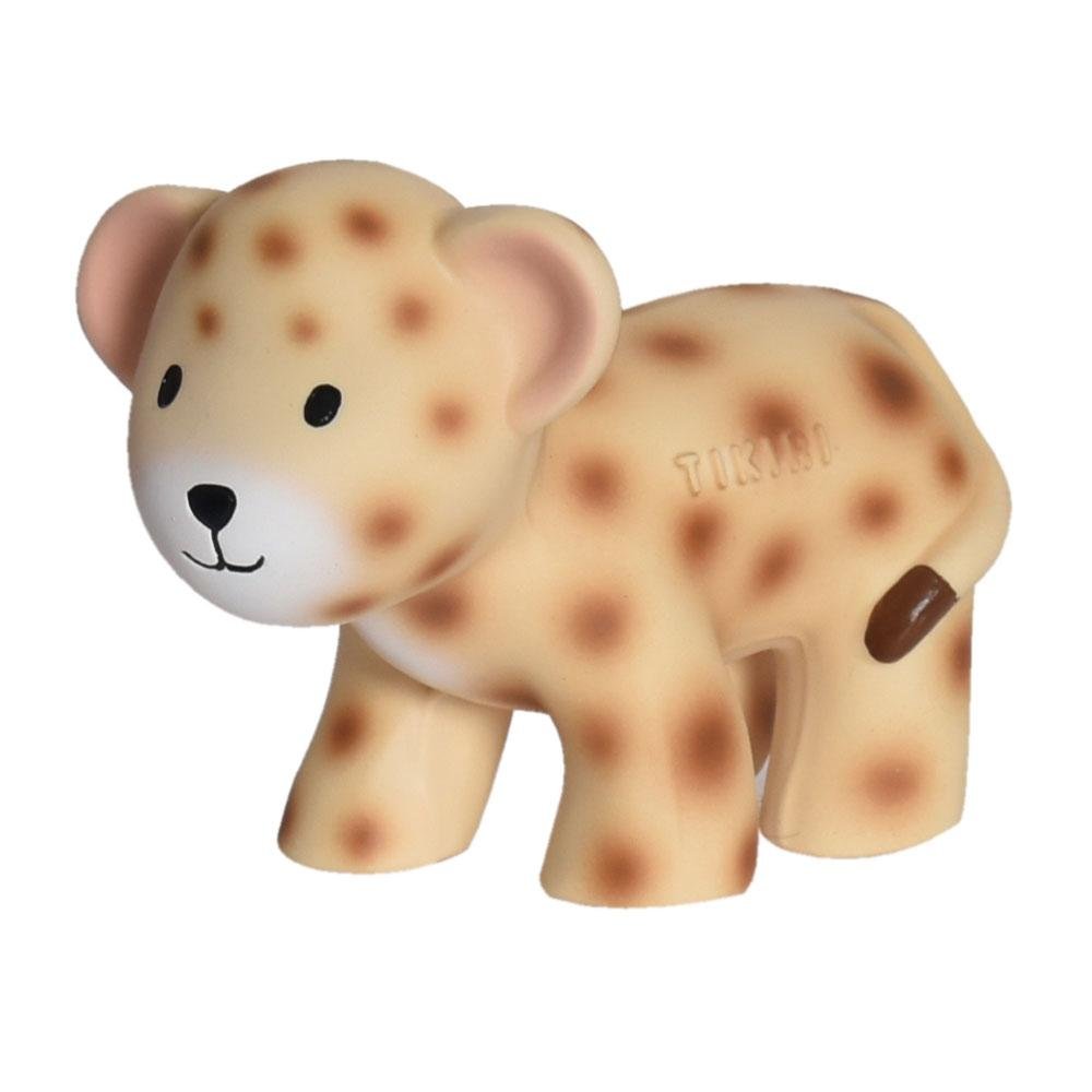 SONAJERO MORDEDOR 100% CAUCHO NATURAL TIKIRI ·LEOPARDO· - Happy Moments Baby