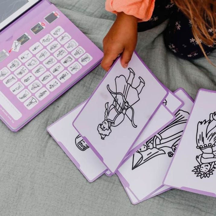 TABLETA DIGITAL DE DIBUJO INFANTIL ·PRINCESAS· - Happy Moments Baby