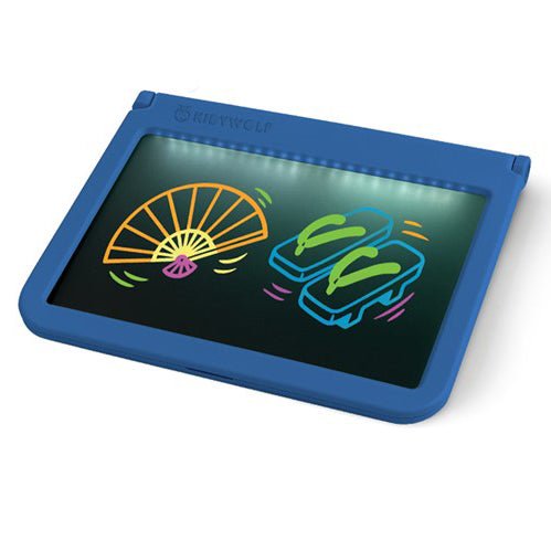 TABLETA DIGITAL LED DE DIBUJO INFANTIL ·KIDYDRAW PRO AZUL· - Happy Moments Baby