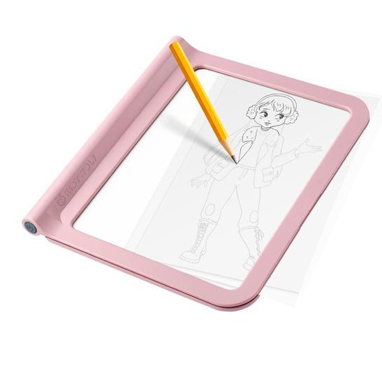 TABLETA DIGITAL LED DE DIBUJO INFANTIL ·KIDYDRAW PRO ROSA· - Happy Moments Baby