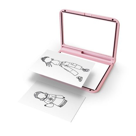 TABLETA DIGITAL LED DE DIBUJO INFANTIL ·KIDYDRAW PRO ROSA· - Happy Moments Baby