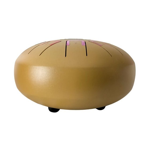 TAMBOR TAMBÚ CON 11 LENGÜETAS METÁLICAS ·ORO· - Happy Moments Baby