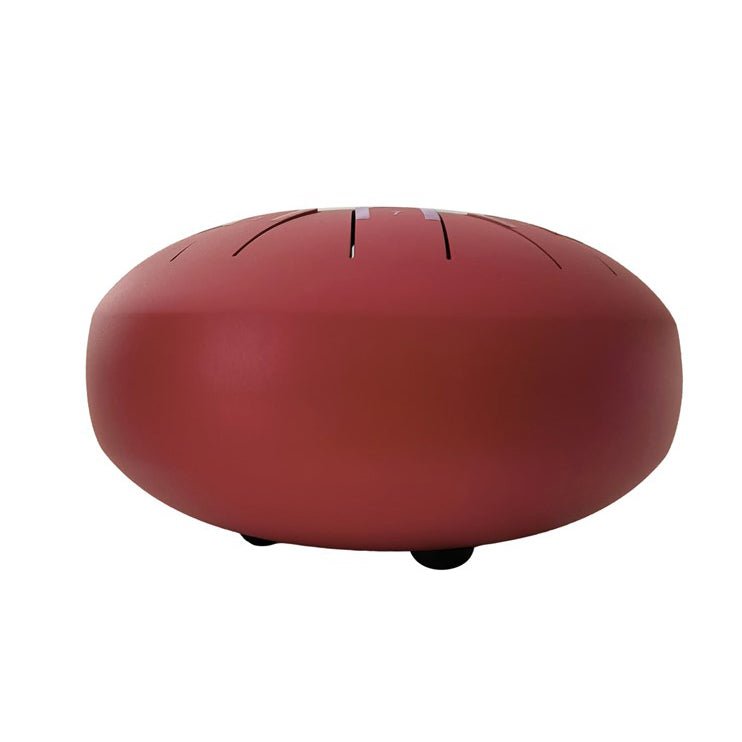 TAMBOR TAMBÚ CON 11 LENGÜETAS METÁLICAS ·ROJO MATE· - Happy Moments Baby