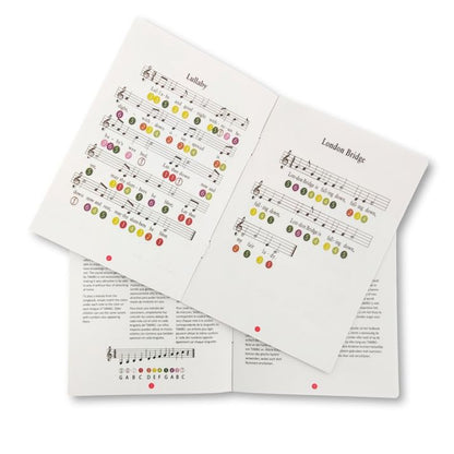 TAMBOR TAMBÚ CON 11 LENGÜETAS METÁLICAS ·TURQUESA MATE· - Happy Moments Baby