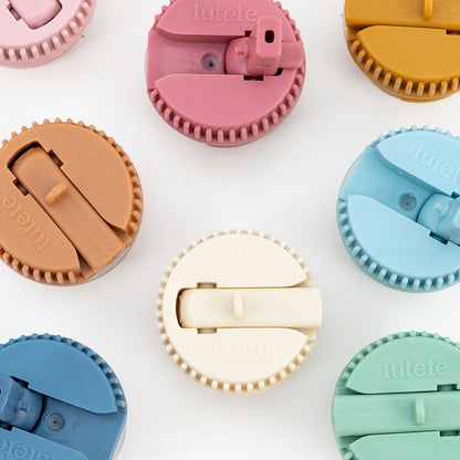 TAPÓN CON BOQUILLA PARA BOTELLA DE ACERO ·LILAC· - Happy Moments Baby