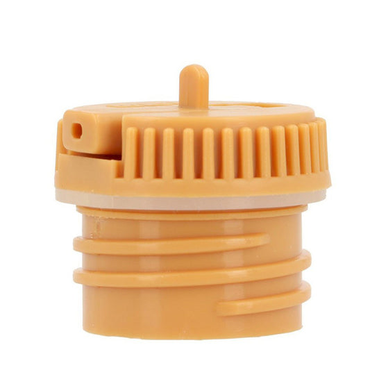 TAPÓN CON BOQUILLA PARA BOTELLA DE ACERO ·MUSTARD· - Happy Moments Baby