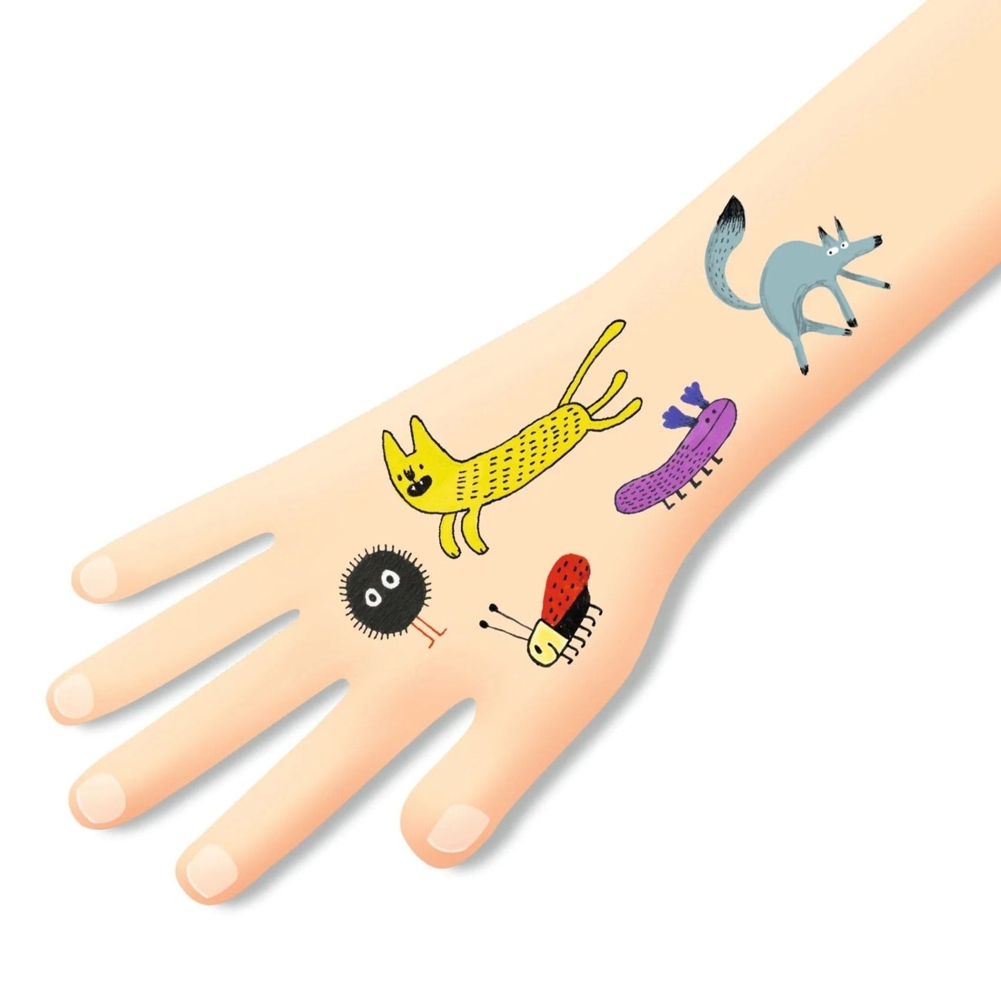 TATUAJES INFANTILES DJECO ·TATTOOS PEQUEÑAS CRIATURAS· - Happy Moments Baby