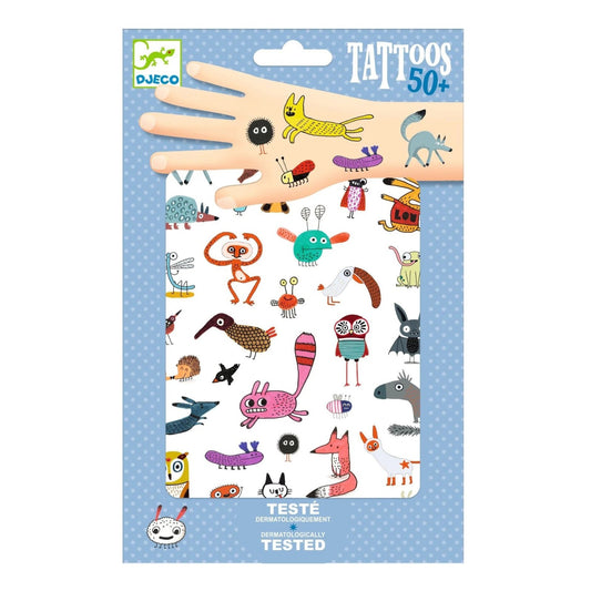 TATUAJES INFANTILES DJECO ·TATTOOS PEQUEÑAS CRIATURAS· - Happy Moments Baby