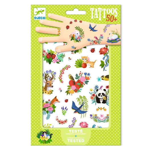 TATUAJES INFANTILES DJECO ·TATTOOS PRIMAVERA· - Happy Moments Baby