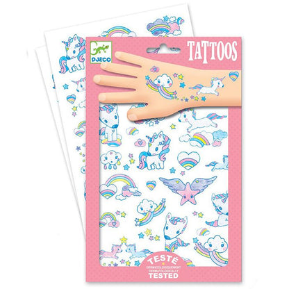 TATUAJES INFANTILES DJECO ·TATTOOS UNICORNIOS· - Happy Moments Baby