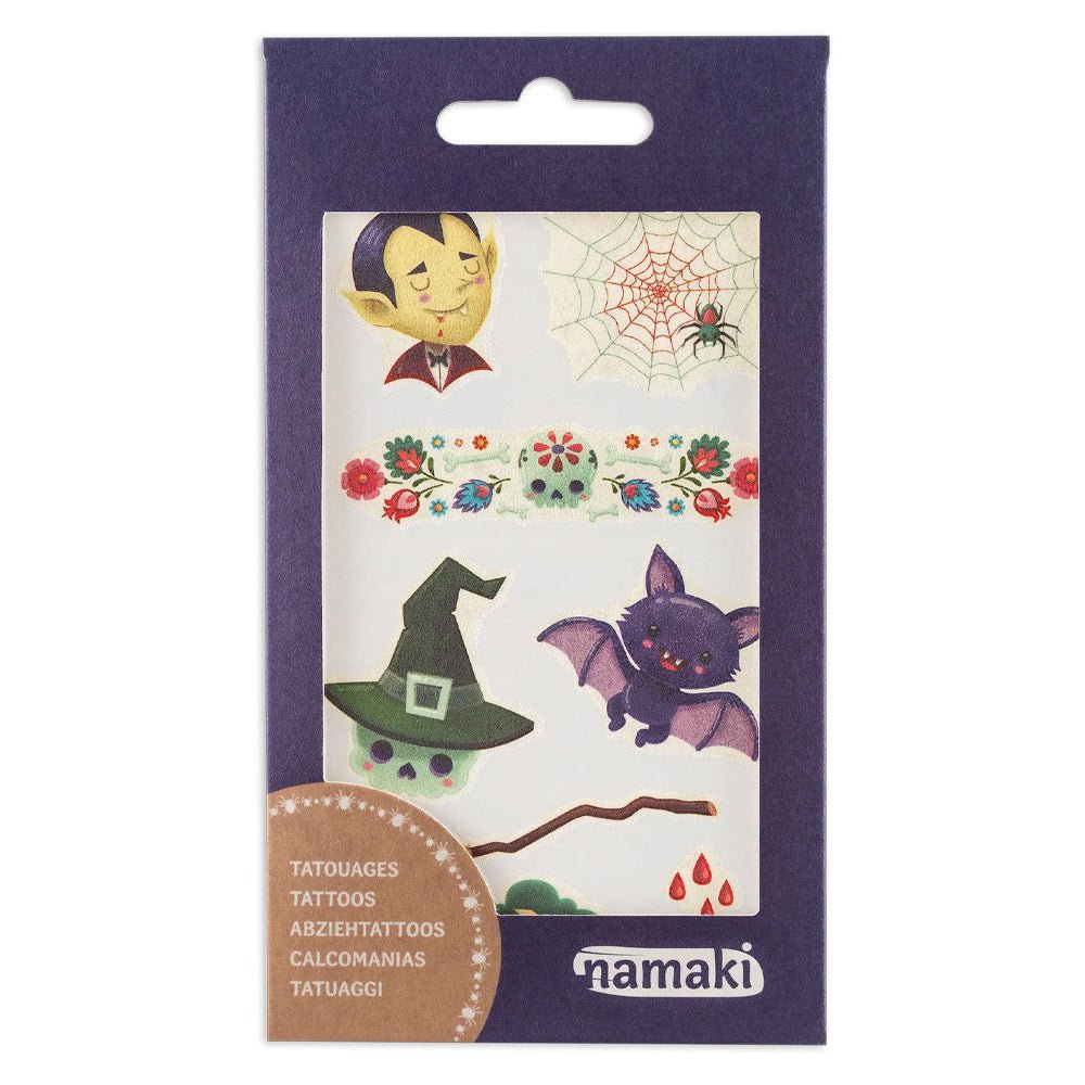 TATUAJES INFANTILES NAMAKI ·MUNDO DEL TERROR· - Happy Moments Baby