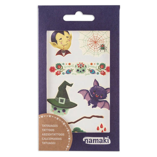 TATUAJES INFANTILES NAMAKI ·MUNDO DEL TERROR· - Happy Moments Baby