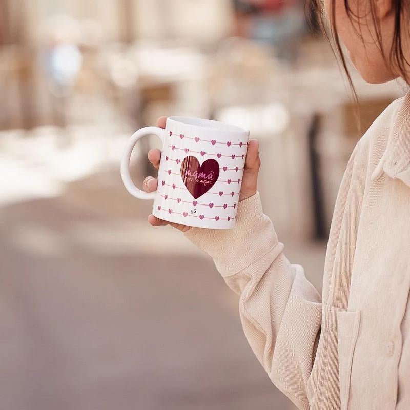 TAZA UO ·MAMÁ, ERES LA MEJOR· - Happy Moments Baby