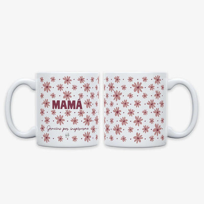 TAZA UO ·MAMÁ GRACIAS POR INSPIRARME· - Happy Moments Baby