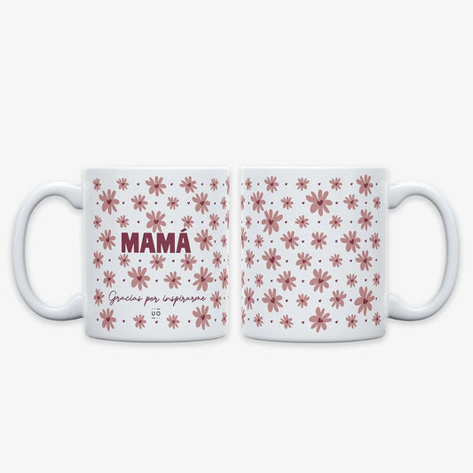 TAZA UO ·MAMÁ GRACIAS POR INSPIRARME· - Happy Moments Baby