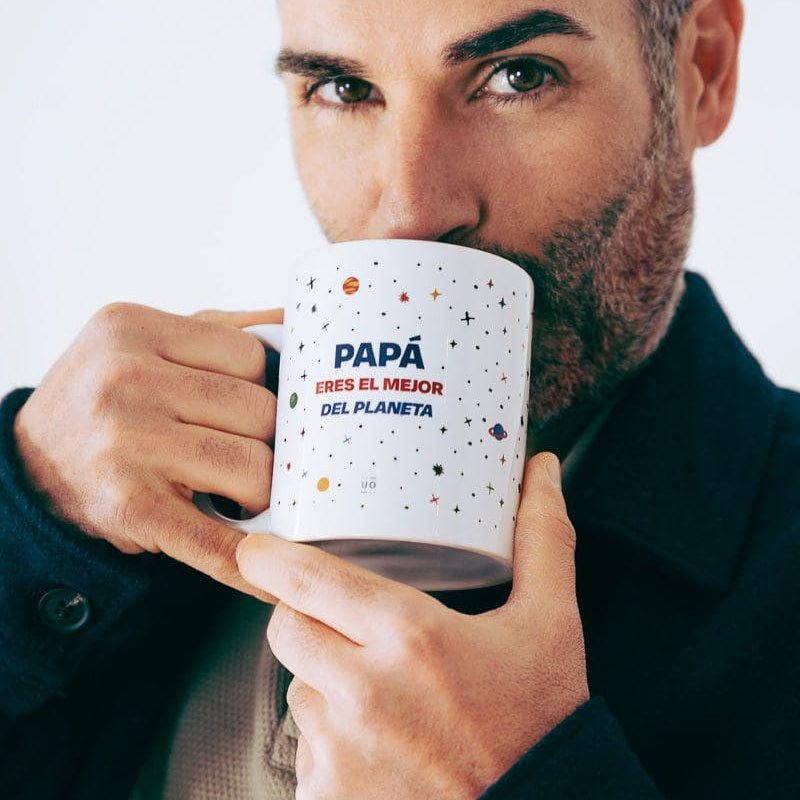 TAZA UO ·PAPÁ, ERES EL MEJOR DEL PLANETA· - Happy Moments Baby
