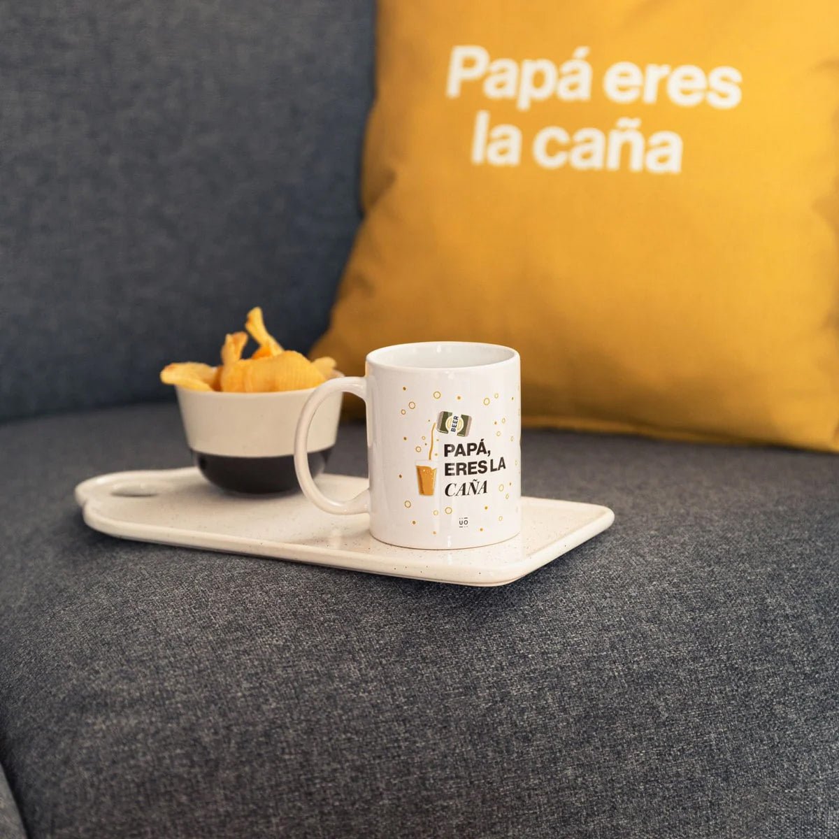 TAZA UO ·PAPÁ, ERES LA CAÑA· - Happy Moments Baby