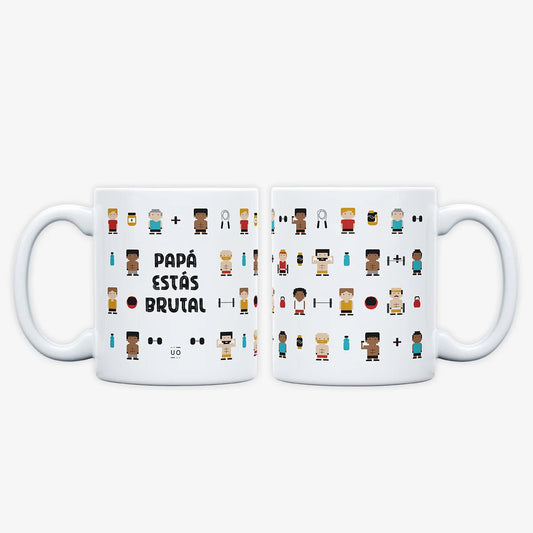 TAZA UO ·PAPÁ ESTÁS BRUTAL· - Happy Moments Baby