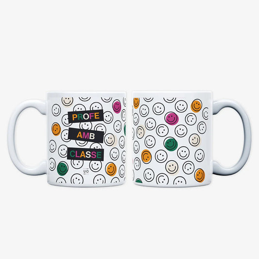 TAZA UO ·PROFE AMB CLASE CAT· - Happy Moments Baby