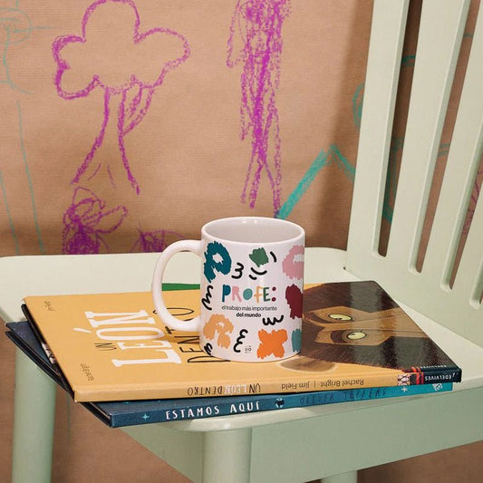 TAZA UO ·PROFE: EL TRABAJO MÁS IMPORTANTE DEL MUNDO· - Happy Moments Baby