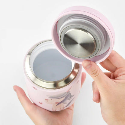 TERMO COMIDA RUNBOTT BRUNCH ·400ML MARTA MUNTÉ UNICORN· - Happy Moments Baby