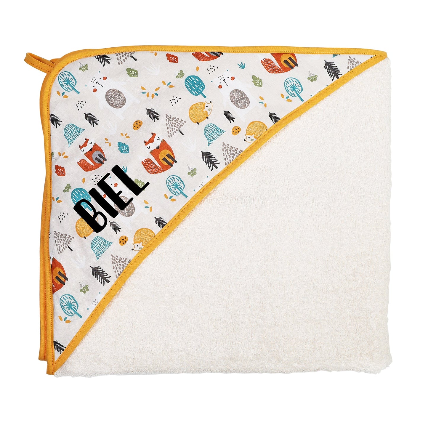 TOALLA CAPA DE BAÑO XL BEBÉ ·FOREST· - Happy Moments Baby