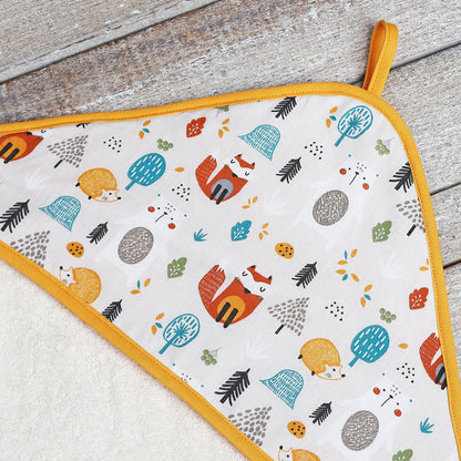 TOALLA CAPA DE BAÑO XL BEBÉ ·FOREST· - Happy Moments Baby