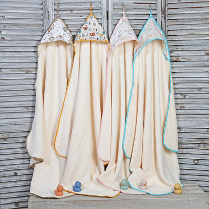 TOALLA CAPA DE BAÑO XL BEBÉ ·FOREST· - Happy Moments Baby
