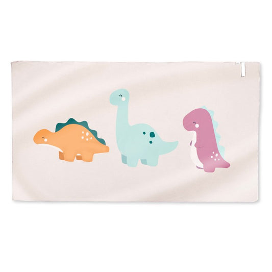 TOALLA DE PLAYA MICROFIBRA SARO ·DINOS· - Happy Moments Baby