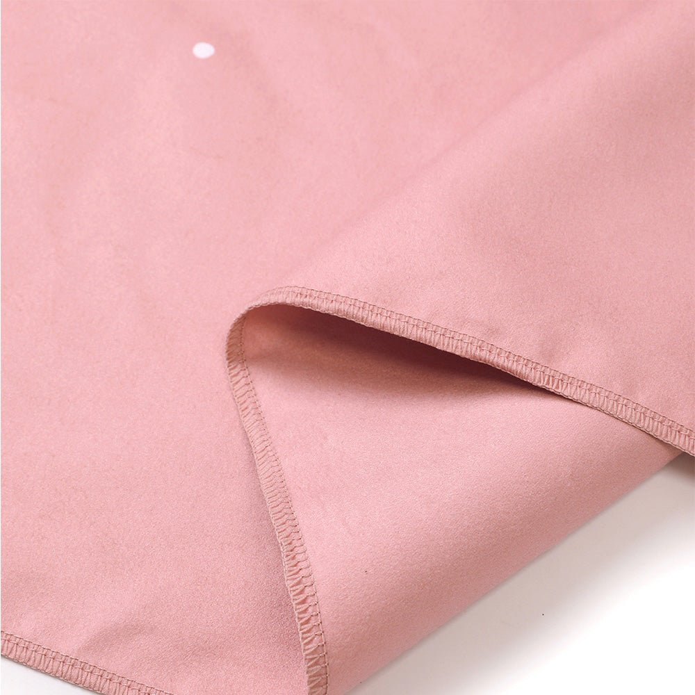 TOALLA PLAYA MICROFIBRA TUTETE ·WHALE PINK· - Happy Moments Baby
