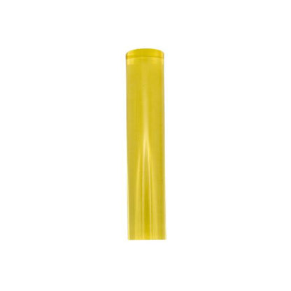 Tubo sensorial acrílico amarillo