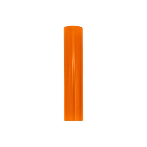 Tubo sensorial acrílico naranja