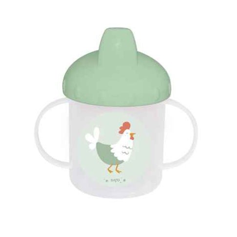 VAJILLA INFANTIL 5 PIEZAS SARO MICROONDAS ·FUNNY FARM· - Happy Moments Baby