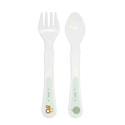 VAJILLA INFANTIL 5 PIEZAS SARO MICROONDAS ·FUNNY FARM· - Happy Moments Baby