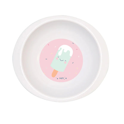 VAJILLA INFANTIL 5 PIEZAS SARO MICROONDAS ·ICE CREAM·