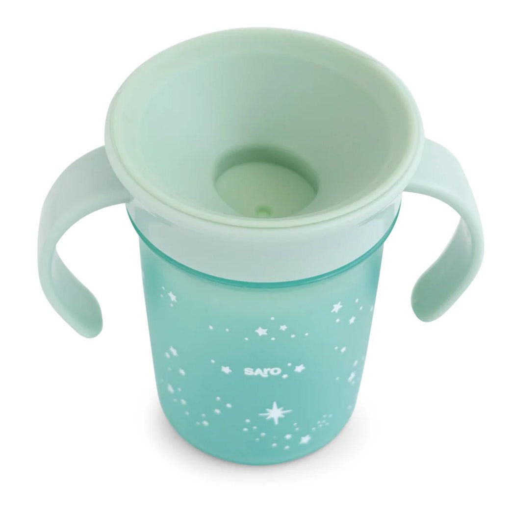 VASO 360º ANTIGOTEO ·AMAZING CUP MINT· - Happy Moments Baby