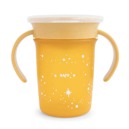 VASO 360º ANTIGOTEO ·AMAZING CUP MOSTAZA· - Happy Moments Baby
