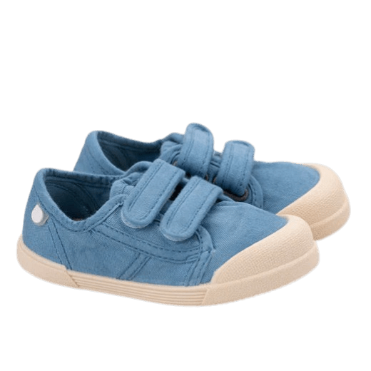 ZAPATILLAS RESPETUOSAS IGOR ·LONA VELCRO JEANS· - Happy Moments Baby