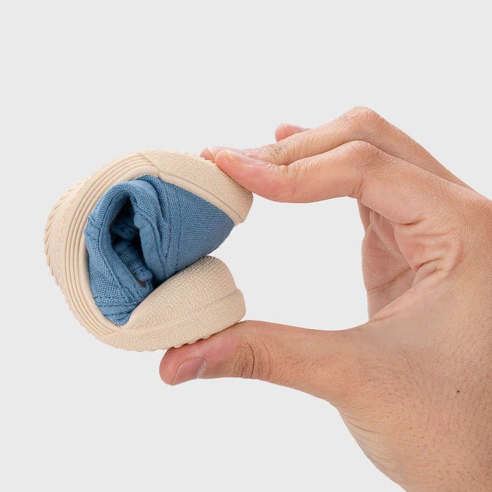 ZAPATILLAS RESPETUOSAS IGOR ·LONA VELCRO JEANS· - Happy Moments Baby