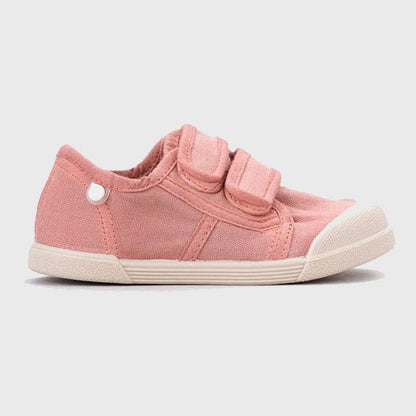 ZAPATILLAS RESPETUOSAS IGOR ·LONA VELCRO ROSA· - Happy Moments Baby