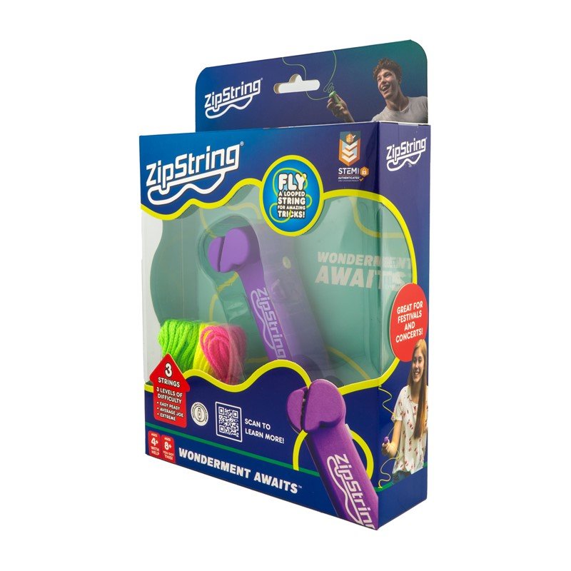 ZIPSTRING CUERDA FLOTANTE ·VIVACIOUS VIOLET· - Happy Moments Baby