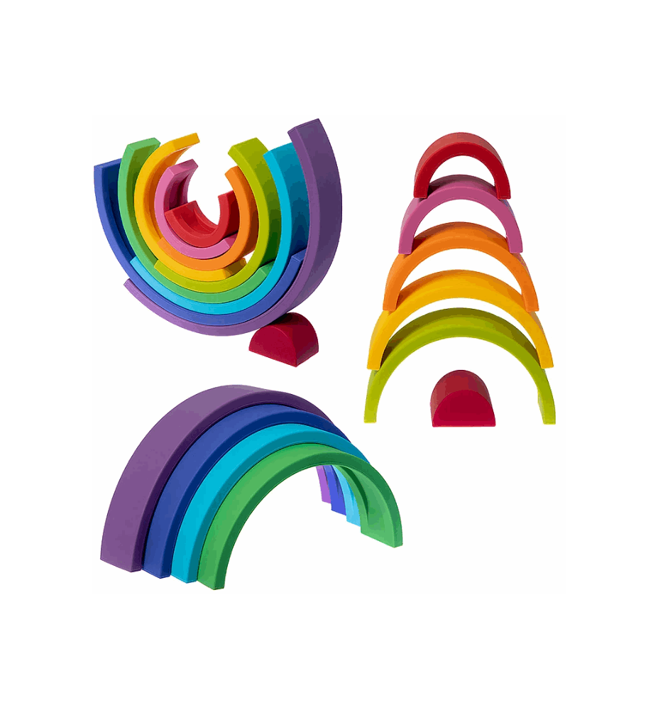 ARCOIRIS SILICONA WEIBO ·VIDA· - Happy Moments Baby