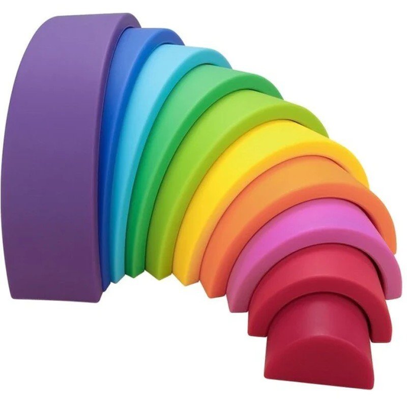 ARCOIRIS SILICONA WEIBO ·VIDA· - Happy Moments Baby