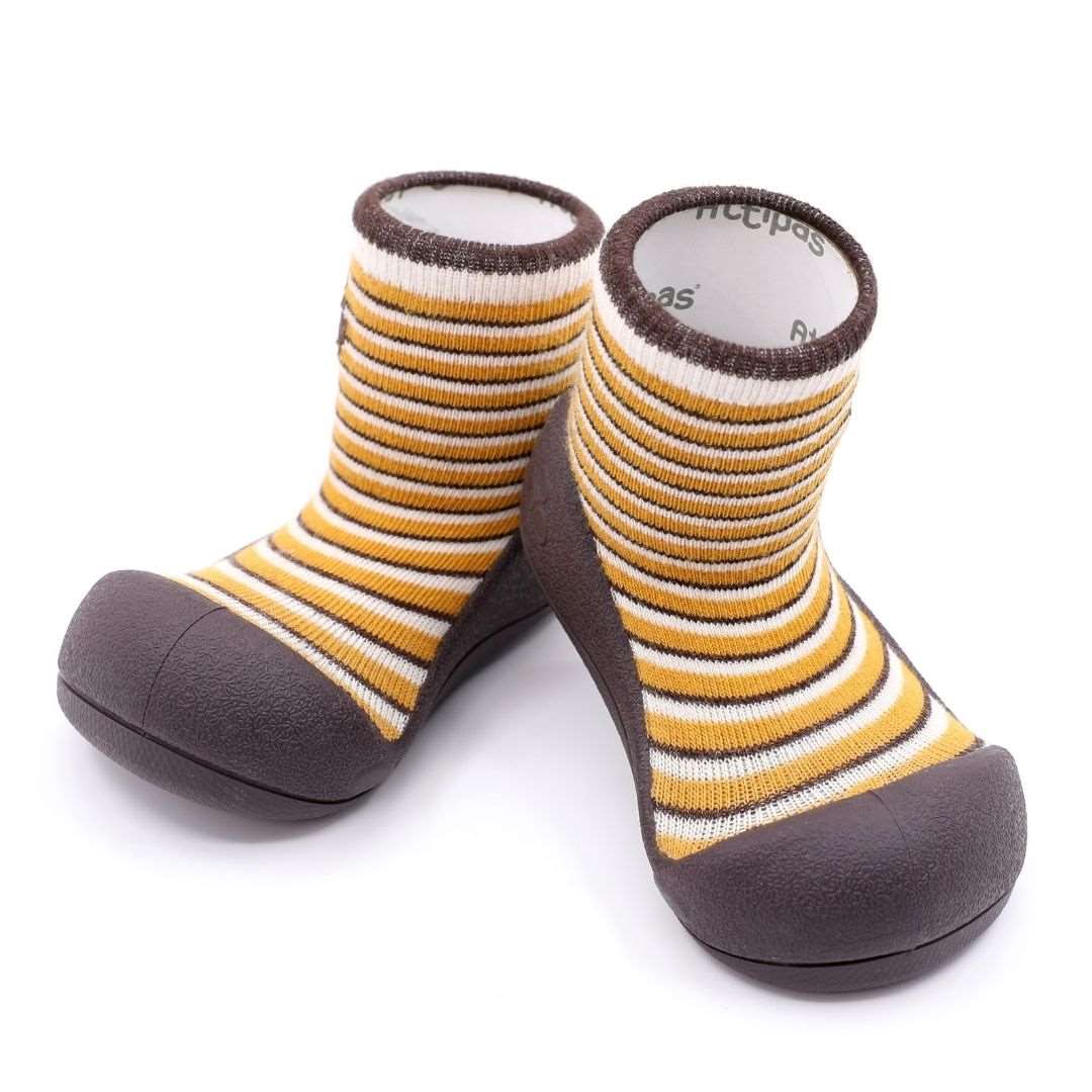 ATTIPAS CALZADO BEBÉ ·FOREST YELLOW· - Happy Moments Baby